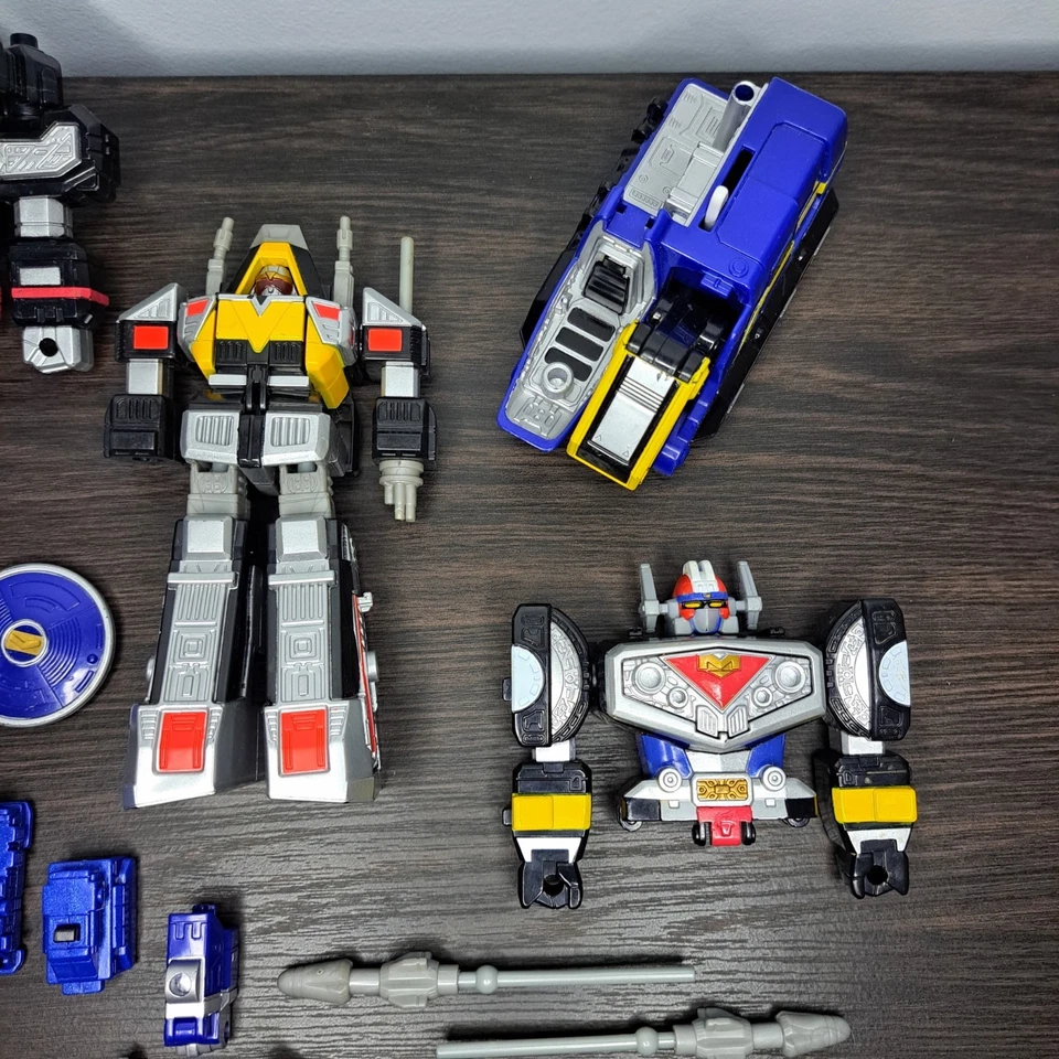 Power Rangers In Space Actio Zords / Micro Juego ¡Enorme Lote de Piezas! Vintage Foto 4 de 4