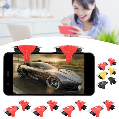 8x F1 Metal Games Buttons Mobile Shooting Trigger Controller Gamepad For PUBG CB