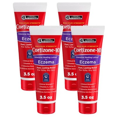 Cortizone 10 Maximale Stärke Ekzem Juckreiz Linderung Lotion für Erwachsene Kinder