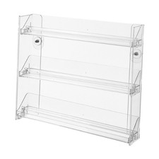 Clear Figure Display Stand Storage Rack 3 Tier Versatile Decoration Showcase for