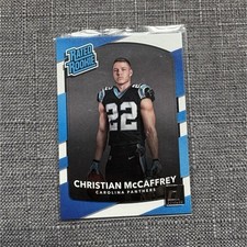 Panini Donruss 2017 Rated Rookie Christian McCaffrey RC Base #318 Panthers