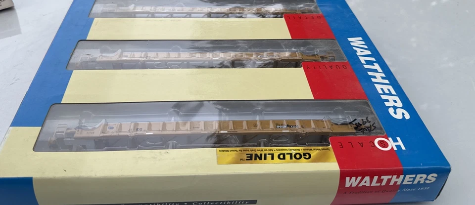 Walthers 932-3941 HO TTX NSC 3 unidades 53" Well Car #620549 Foto 4 de 4