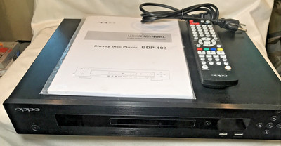 Oppo BDP-103 3D Blu-ray Player Remote  - WORKS!