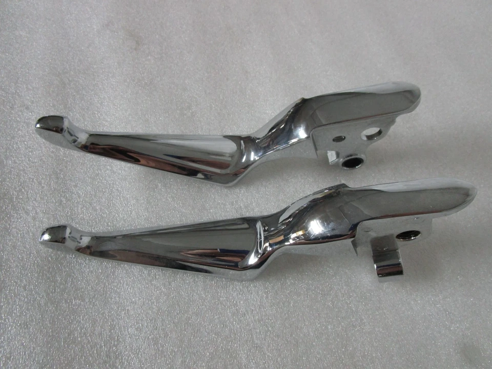 21-25 Harley Davidson Touring Trike Chrome Wide Hand Levers - Image 2 of 4