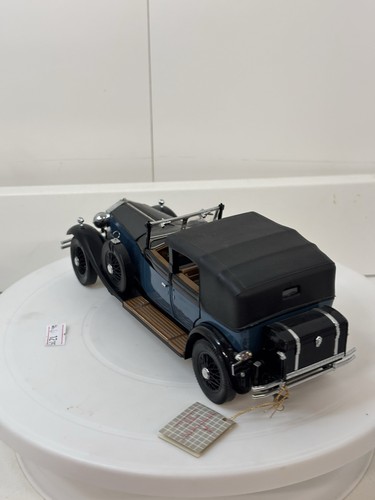 Franklin Mint schwarz/blau FMC4 - 1929 Rolls Royce Phantom I Cabriole - A/F - Bild 4 von 10