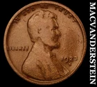 1923-S Lincoln Wheat Cent- Semi Key Better Date No Reserve #J5668