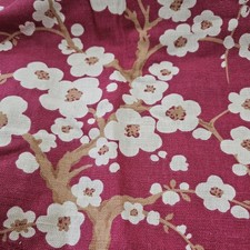 Vintage LAURA ASHLEY Lori CranberryRemnant  88 X 125Cm