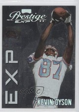 1999 Playoff Prestige EXP Reflections Silver 1432/3250 Kevin Dyson #EX65 6w3