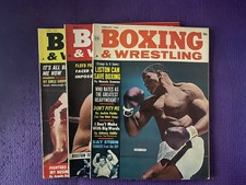 Lot of (3) 1963 Vintage Boxing & Wrestling Magazine’s Lot #2