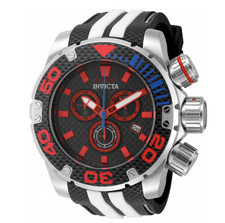 Invicta Sea Hunter Carbon Fiber Racing Pro Men's 52mm Flyback Chrono Watch 48992
