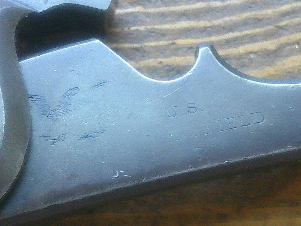 Springfield Trapdoor 1870 陷阱门锁板原装 1868 50-70 — 第 3/4 张图片