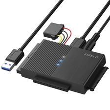 USB 3.0 to SATA or IDE Adapter, Hard Drive Adapter Cable Universal for 2.5/3....
