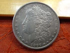 1897 United States Morgan Silver Dollar $1 - No Reserve - Free S&H USA
