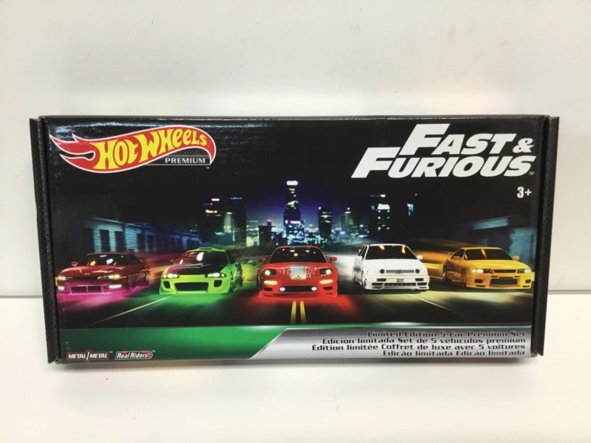 ミニカー HotWHeeLs FAST&d FURIOUS ORIGINAL FAST Hot Wheels Premium Fast And Furious Original Fast Complete Set Of