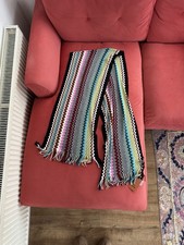 Missoni New Zig Zag Wool Large Scarf, 200cmX42 Cm