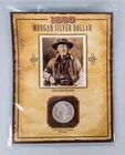1880 S UNC Morgan Dollar - Jim Bridger - Legends of the West Coin and Stamp Set!