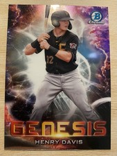 2021 Bowman Chrome Draft Genesis Henry Davis #GNS-1