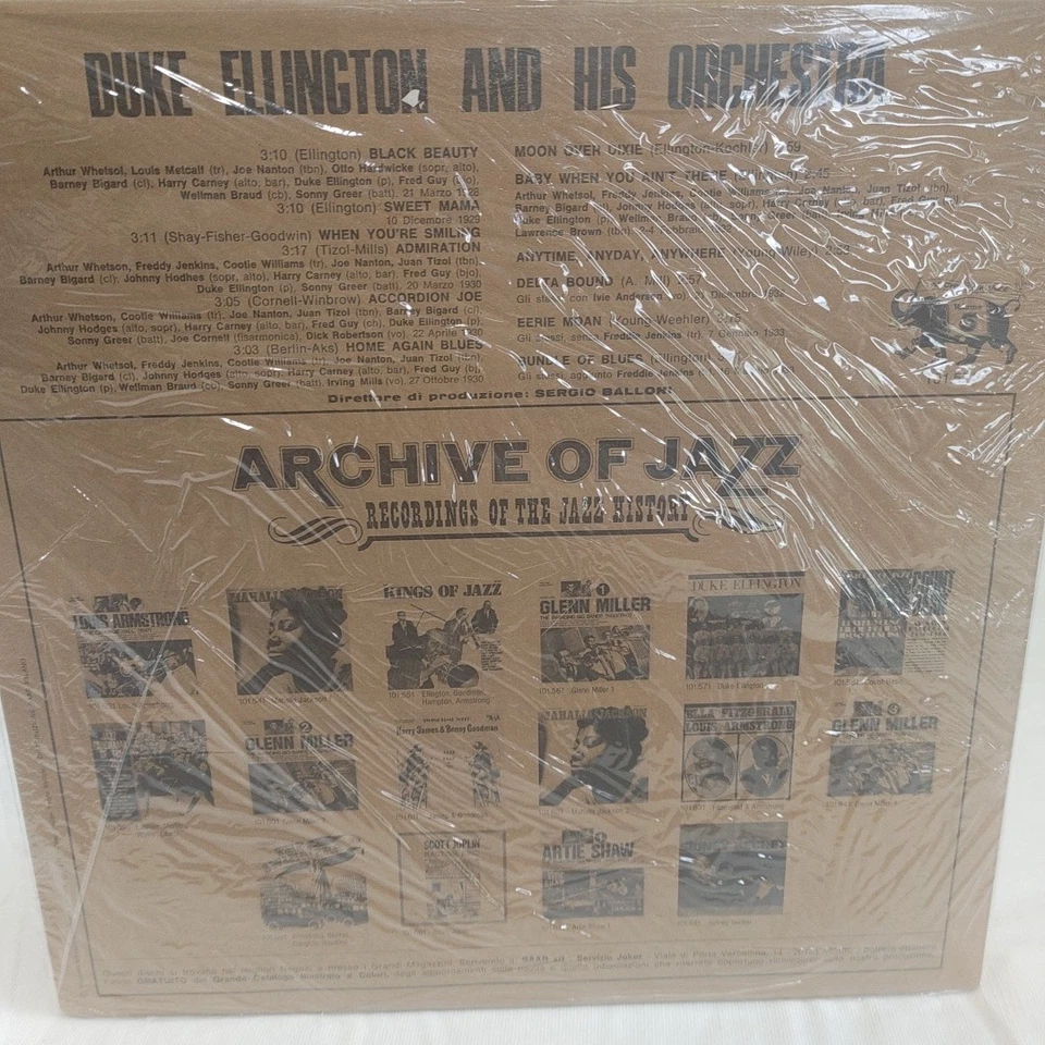 Duke Ellington & His Orchestra 1928-1933 - Italian Import -  - Image 3 of 4