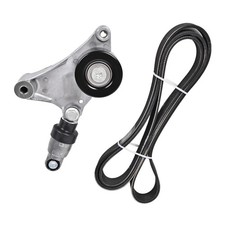 Drive Belt Tensioner Pulley and Serpentine Belt Component Kit 38216 7PK1940 C...