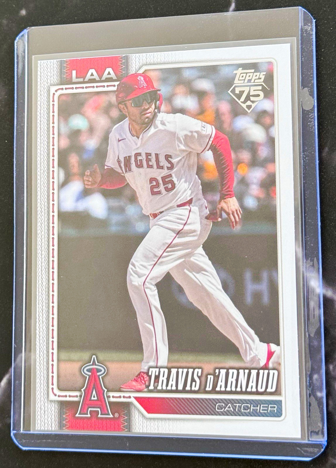 Topps 2026 Update Series MLB Topps 75 Travis d'Arnaud Los Angeles Angels #US181