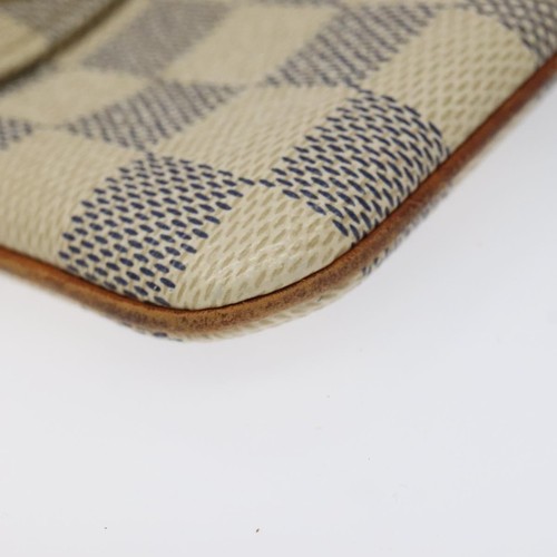 LOUIS VUITTON Damier Azur Etui Telephonne MM Cell Phone Case N60026 Auth EC1032 - 第 14/21 張圖片