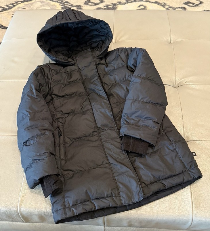 Athleta Girl Size XS/6 Goose Down Puffer Quilted Jacket Coat Snow Day