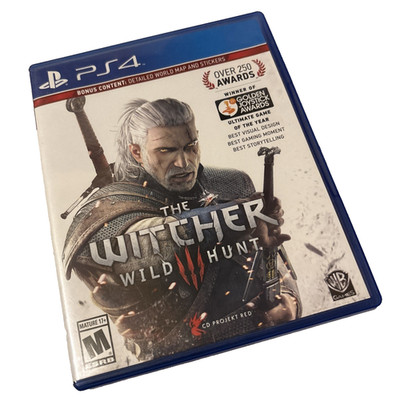 Witcher 3: Wild Hunt (PlayStation 4, 2015) CIB