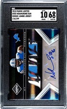 2010 Panini Limited Ndamukong Suh #202 Rookie Jumbo Jersey Autograph /199 SGC 6