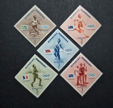 1957 Olympic Games - Melbourne 1956 - Winning Athletes, Mint