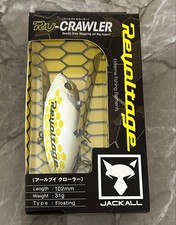 Fishing Lure New Jackall RV-CRAWLERRV Crawler Racing White 1