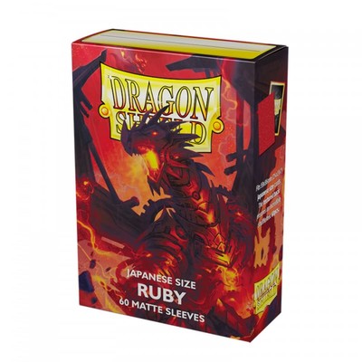 2 confezioni di custodie per carte Dragon Shield Dual Matte Mini Japanese Might 60 ct