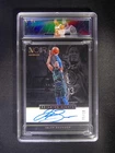 2018-19 Panini Noir Jalen Brunson RC Rookie Reigning Nights Auto Gold /10