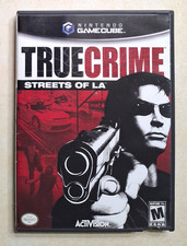 True Crime: Streets of LA Nintendo Gamecube CIB 2001 COMPLETE IN BOX w/ Manual