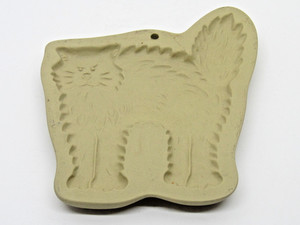 1988 Brown Bag Cookie Art Hill Design Halloween Scardy Cat Mold