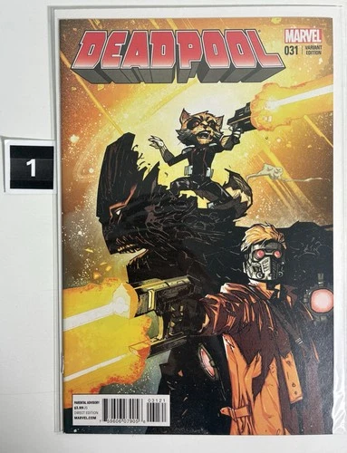 Deadpool #31 Guardians Of The Galaxy Variant Cover Marvel Comics