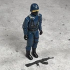 Vintage GI Joe Cobra Officer Straight ArmAction Figure Complete 1982 Hasbro ARAH