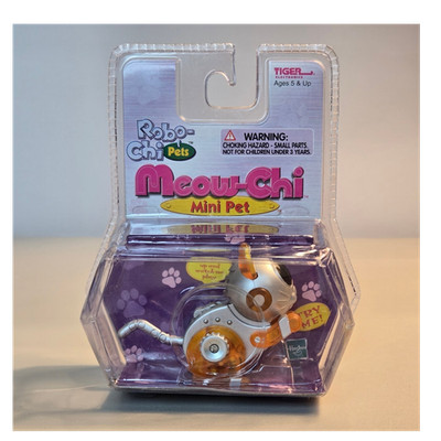 Robo-Chi Pets Tiger Electronics Meow-Chi Mini Electronic Pet Toy 2001 MPN 59740