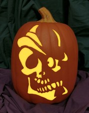 Corpse Bride B*nejangles Carved Foam Permanent Pumpkin Tim Burton