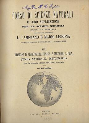 L. camerano, M...NATURWISSENSCHAFTLICHER KURS UND IHRE ANWENDUNGEN FÜR SCHULEN NEIN