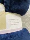 Wish Wrap Navy Super Plushy Wrap Blanket — photo 4