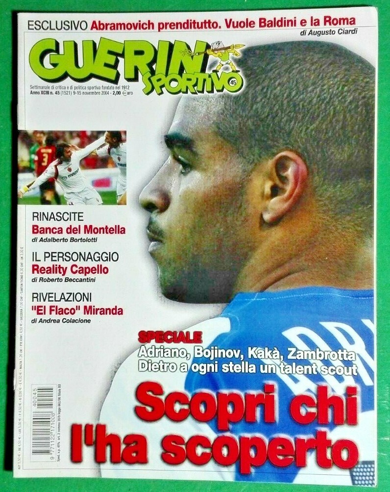 GUERIN SPORTIVO- INTER ADRIANO - ANNO 2004 -N.45-RIF.2644