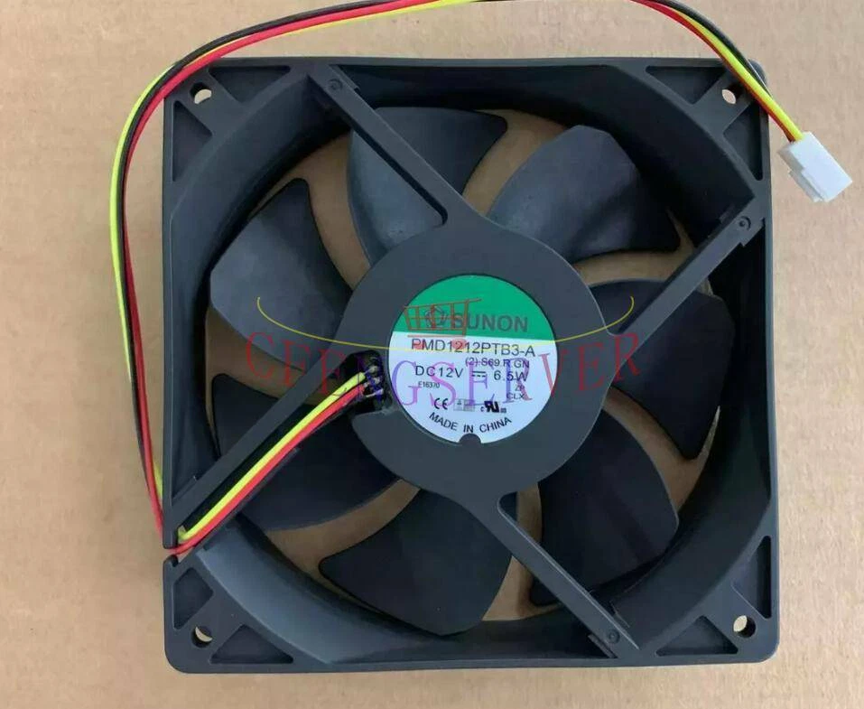 For SUNON PMD1212PTB3-A 12V 6.5W 12025 12CM 3-wire cooling fan