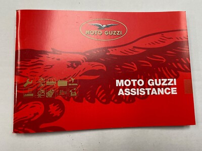 Original OE NEU Moto Guzzi Assistenz Handbuch (I D E F ES NL)