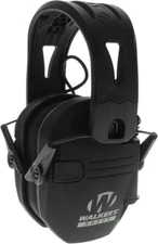 Walker's Razor Slim Electronic Tacti-Grip Ear Protection Black GWP-RSEMRH