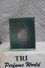Chrome AZURE by Azzaro Eau de Toilette Men Spray 3.38 fl. oz. Sealed