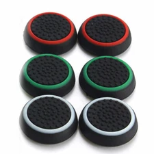 Wholesale For PS5 PS4 Controller Grip 4PCS Antislip Silicone Thumb Stick Key Cap