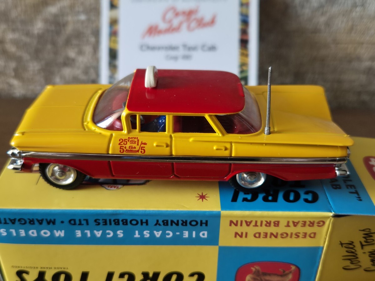 Reissue Corgi 480 Chevrolet Taxi Cab Car | eBay