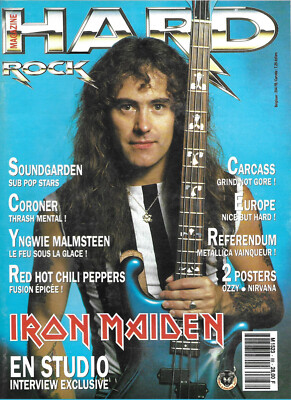 Revue: Hard Rock Magazin Nr. 88 Soungarden Coroner Europa Kadaver rot heiß...