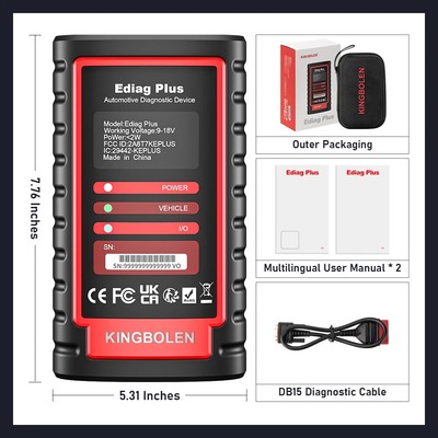 All System Diagnostic Tool Support CANFD Protocol ECU Coding Active Test Tool