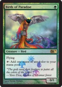 Birds of Paradise (Buy-a-Box Promo) - Magic 2011 - Foil